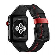 Pulseira De Couro Esportiva Para Apple Watch 40mm / 38mm