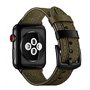 Pulseira De Couro Esportiva Para Apple Watch 40mm / 38mm