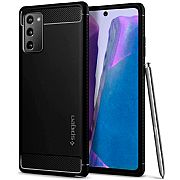 Case 100% Original Spigen Rugged Armor Para Galaxy Note 20