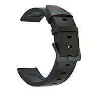 Pulseira De Couro E Silicone Para Galaxy Watch Active2 44mm