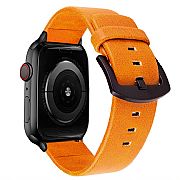 Pulseira De Couro Para Apple Watch 40mm 38mm cor marrom