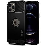 Case Original Spigen Rugged Armor Para iPhone 12 Pro Max