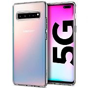 Case Original Spigen Liquid Crystal Premium para Galaxy S10 5G