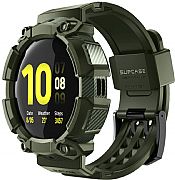 Case + Pulseira Supcase Para Galaxy Watch Active2 40mm Green