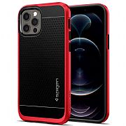 Case Original Spigen Neo Hybrid Para iPhone 12 / 12 Pro Red