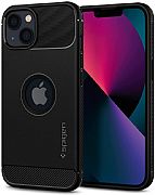 Capa Case Original Spigen Rugged Armor Para iPhone 13 Black