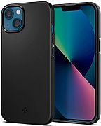 Capa Case 100% Original Spigen Thin Fit Para iPhone 13 Black