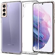 Case 100% Original Spigen Ultra Hybrid S21 Para Galaxy