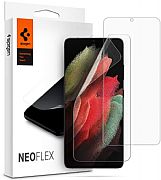 2 Pelculas Protetoras Spigen Neoflex Para Galaxy S21 Ultra