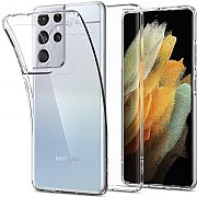 Case Original Spigen Liquid Crystal Para Galaxy S21 Ultra