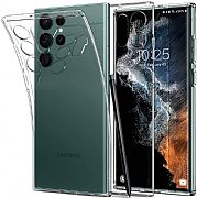 Case 100% Original Spigen Liquid Crystal para Galaxy S22 Ultra