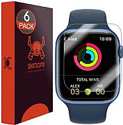 Skinomi 6 X Pelculas Protetoras Apple Watch 41mm Series 7