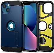 Capa Case Original Spigen Tough Armor Para iPhone 13 Blue