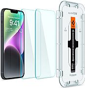 2 X Pelculas Vidro Ez Fit Original Spigen Sensor Protection para iPhone 14 Plus