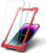 2 X Pelculas de Vidro Original Caseology Snap Fit para iPhone 14 Pro Max