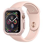 Case Spigen Rugged Armor Para Apple Watch 45mm/44mm Series 4/5/6/7/SE - Rose