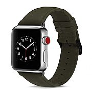 Pulseira Couro Apple Watch 44mm / 42mm Dark Green Edition