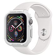 Case Spigen Rugged Armor Para Apple Watch 45mm/44mm Series 4/5/6/7/SE - White
