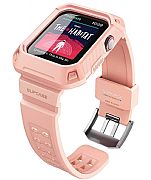 Capa + Pulseira Supcase Apple Watch 45mm/44mm Series 4/5/6/7/SE Pink