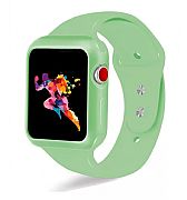 Case + Pulseira Iwatch De 42mm P/ Apple Watch 1/2/3 Verde