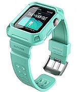 Capa + Pulseira Supcase Para Apple Watch 44mm Mintgreen
