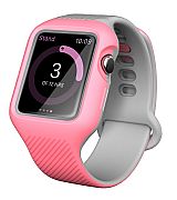 Case + Pulseira I-blason 42mm Apple Watch 1/2/3 Rosa/cinza