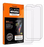 2 Pelculas De Vidro Spigen Para iPhone X/Xs Com Pelcula Traseira