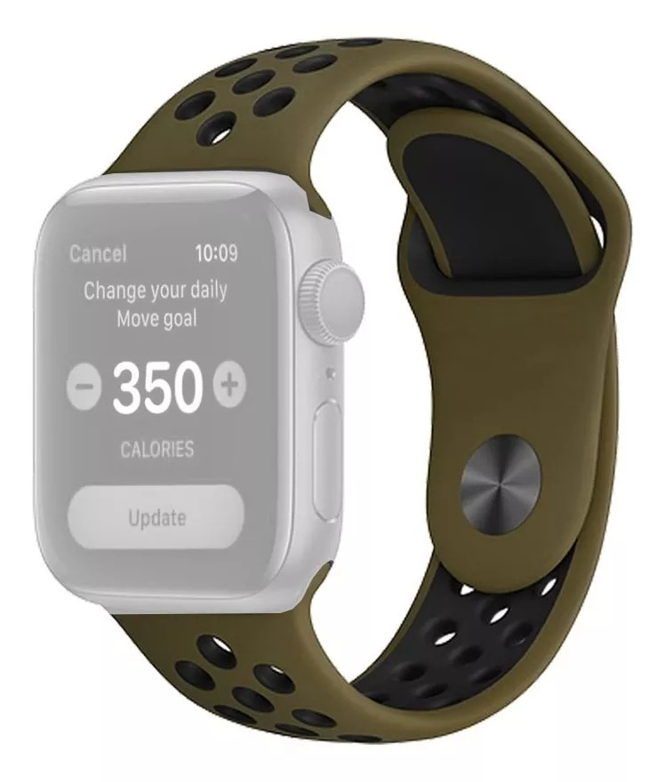 Pulseira Premium Nike Apple Watch 40mm / 38mm  Verde Oliva