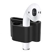 Suporte De AirPods Para Levar Na Pulseira Do Apple Watch (Preto)