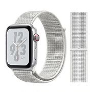 Pulseira Esportiva Nylon Loop Para Apple Watch 42mm / 44mm (Cinza)