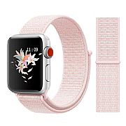 Pulseira Esportiva Nylon Loop Para Apple Watch 42mm / 44mm (Rosa)