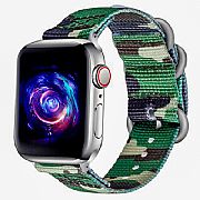 Pulseira Esportiva Nylon Apple Watch 44mm / 42mm Fecho Inox