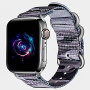 Pulseira Esportiva Nylon Apple Watch 44mm / 42mm Fecho Inox