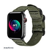 Pulseira Esportiva Nylon Apple Watch 44mm / 42mm Fecho Inox