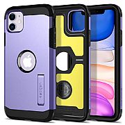 Case Original Spigen Tough Armor Xp Para iPhone 11 Light Purple