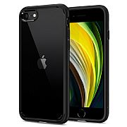 Case Original Spigen Ultra Hybrid P/ iPhone SE 2022/2020 Black