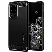 Case 100% Original Spigen Rugged Armor Para Galaxy S20 Ultra
