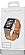 Thumbnail 6: Pulseira Couro Platinum Para Apple Watch  45mm 44mm 42mm Premium