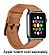 Thumbnail 7: Pulseira Couro Platinum Para Apple Watch  45mm 44mm 42mm Premium